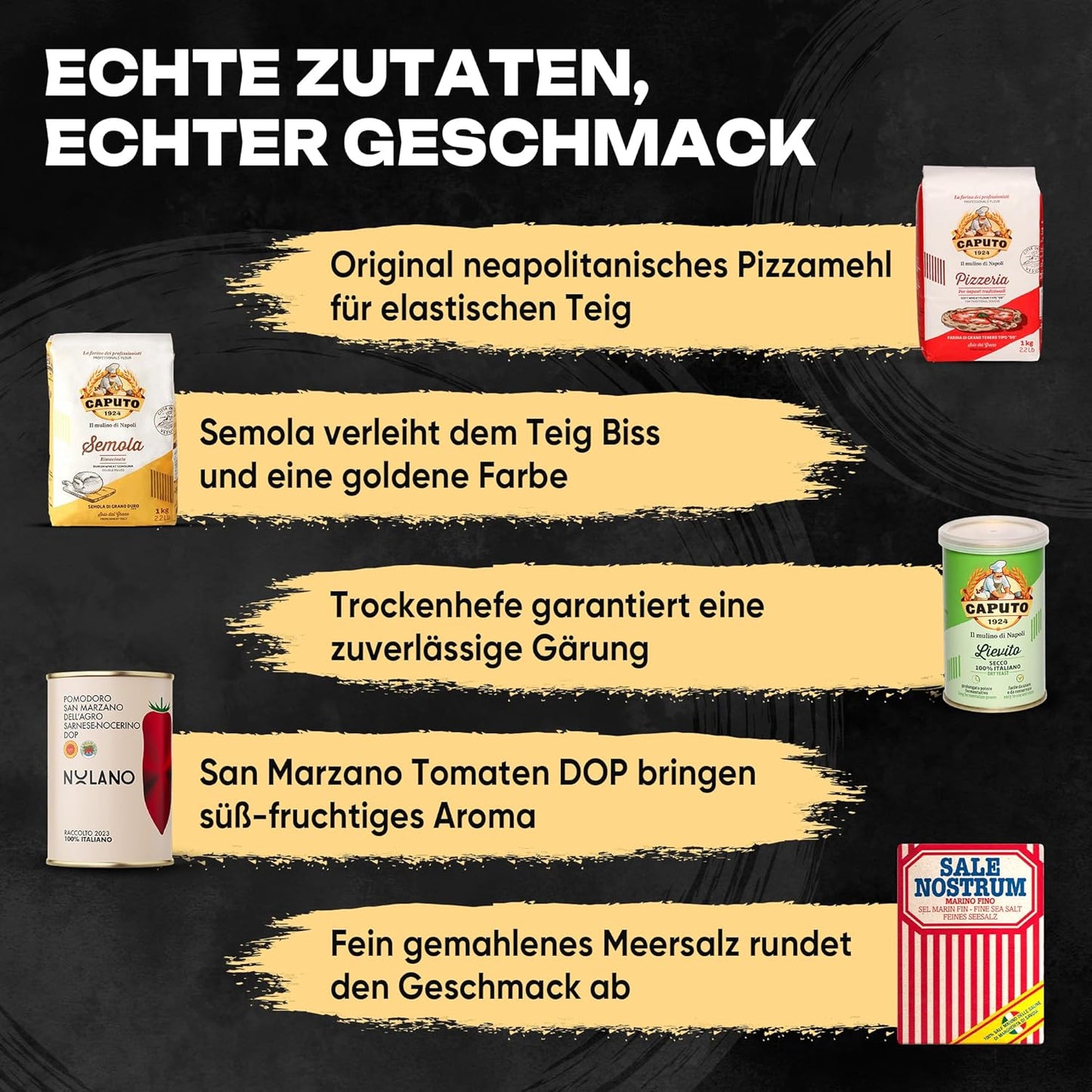 Elektrischer Pizzaofen-Set für Napoletana Pizza, Deluxe Kit