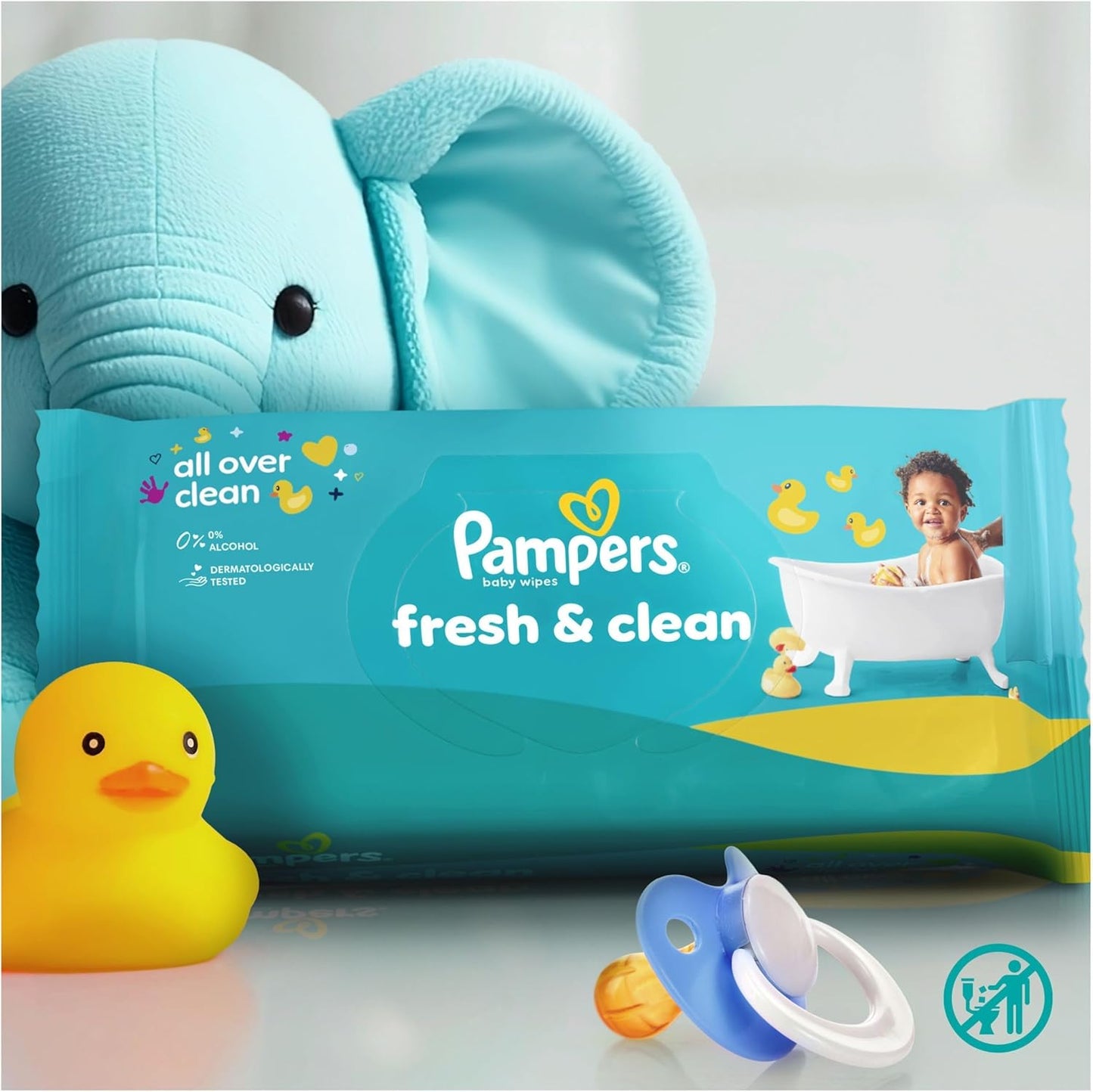 Feuchttücher Fresh Clean (960 Stück), 960 stück (1er Pack)