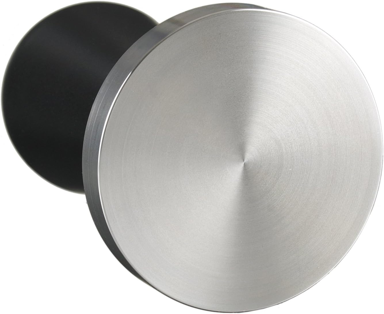 Espresso Tamper Perfetto mit Tamperablage, Set (54.3 mm + Tamperablage) Schwarz