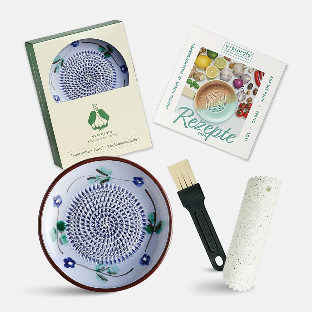 Keramikreibe Flora mit Zubehör-Set, Flora