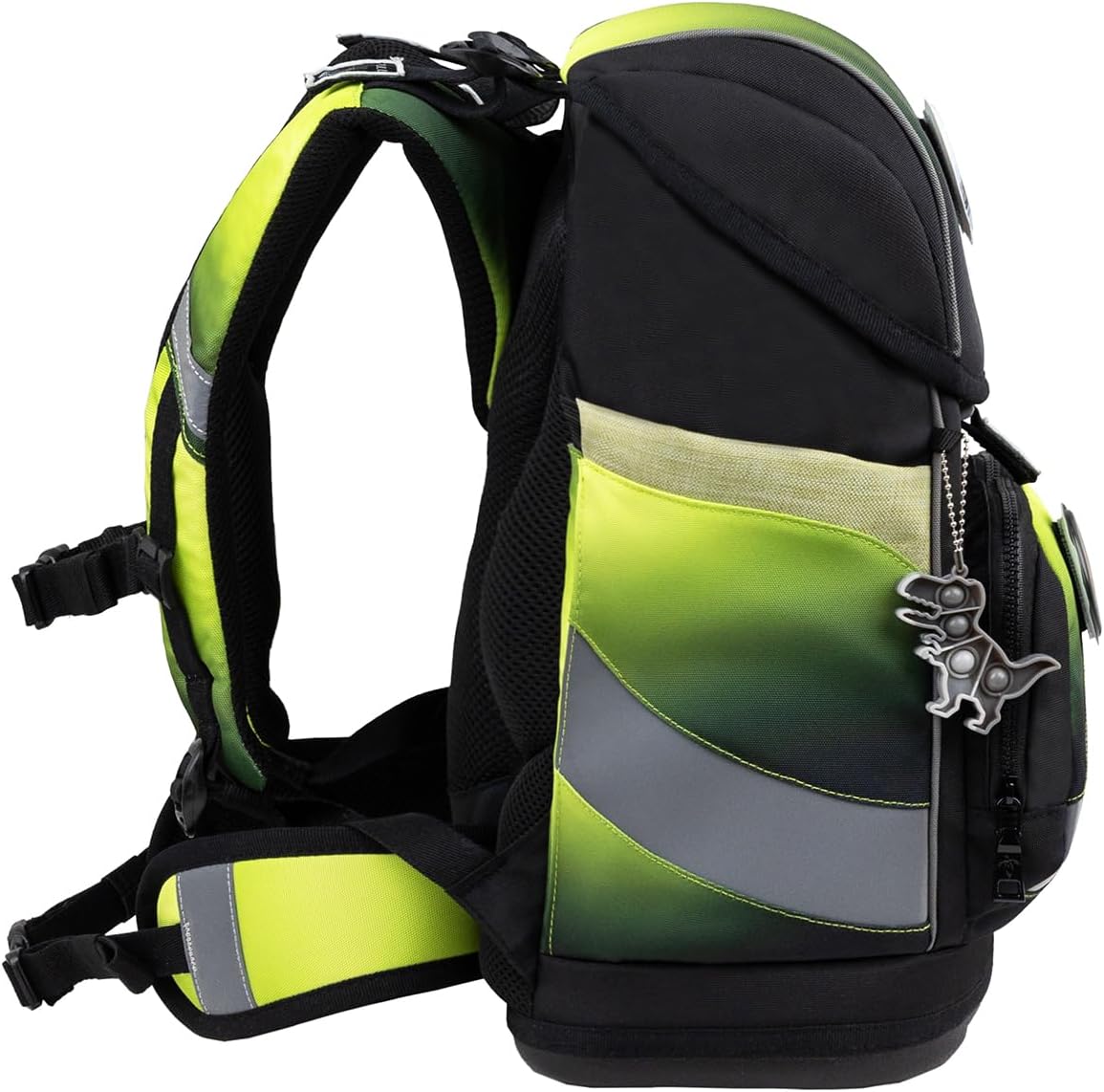 Smarty Plus Premium Schulranzen Set, Black Green 2