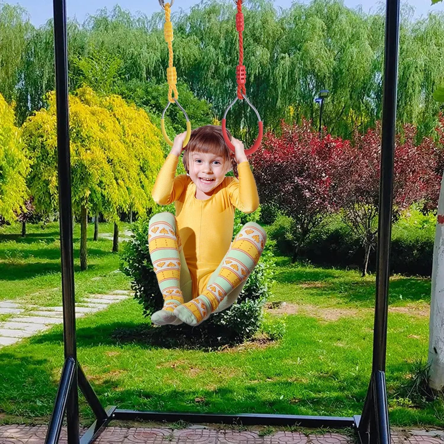 Turnringe-Set für Kinder (4 Stück), Varios Colores