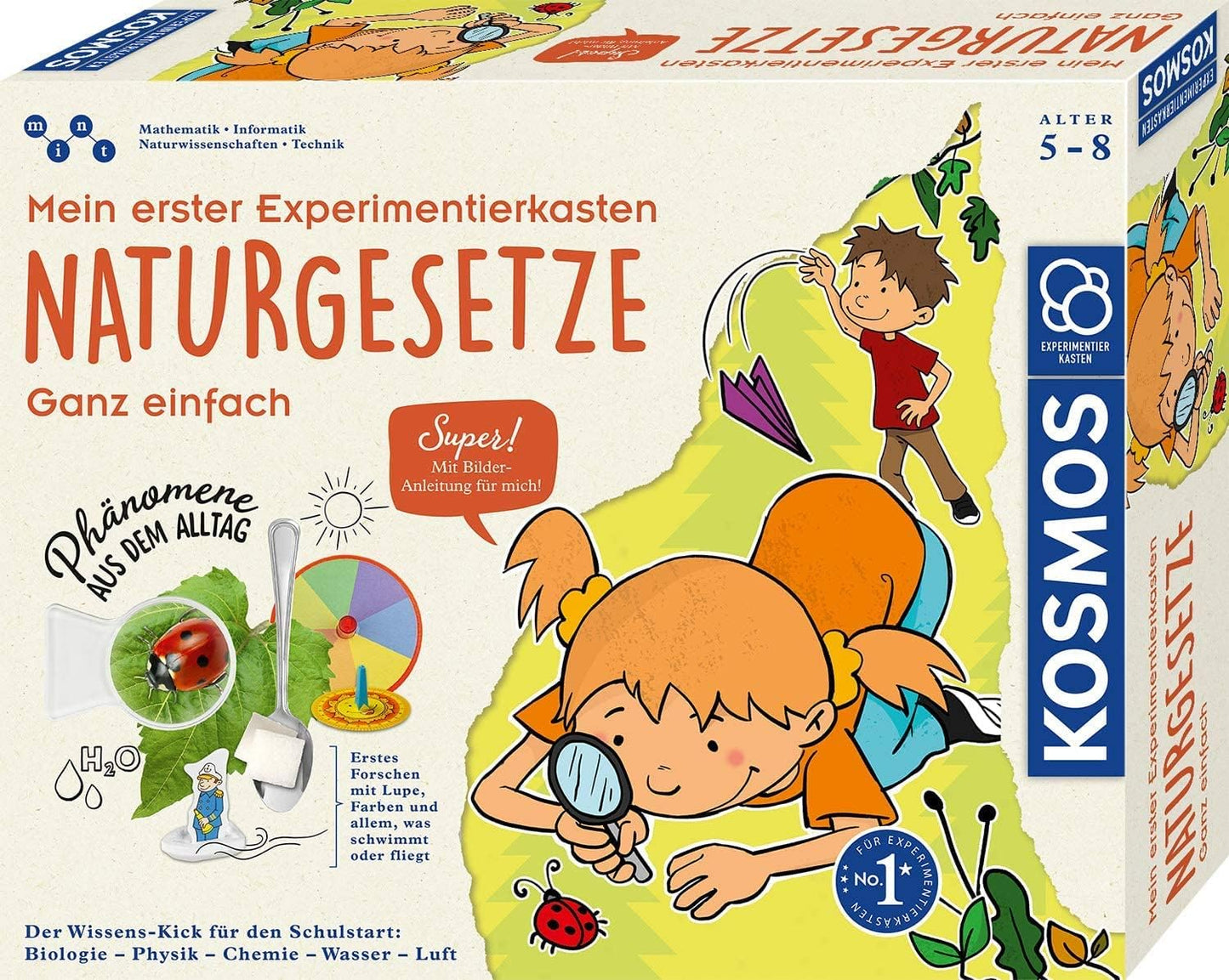 Mein erster Experimentierkasten Naturgesetze, Naturgesetze