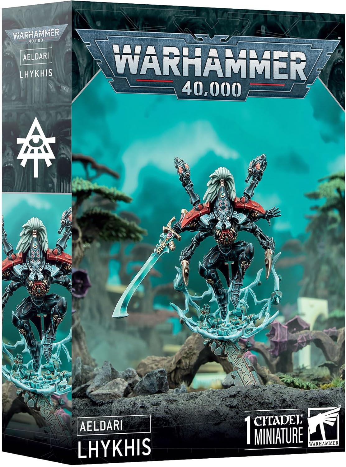 Warhammer 40.000 Aeldari: Phoenix Lord Lhykhis Modell