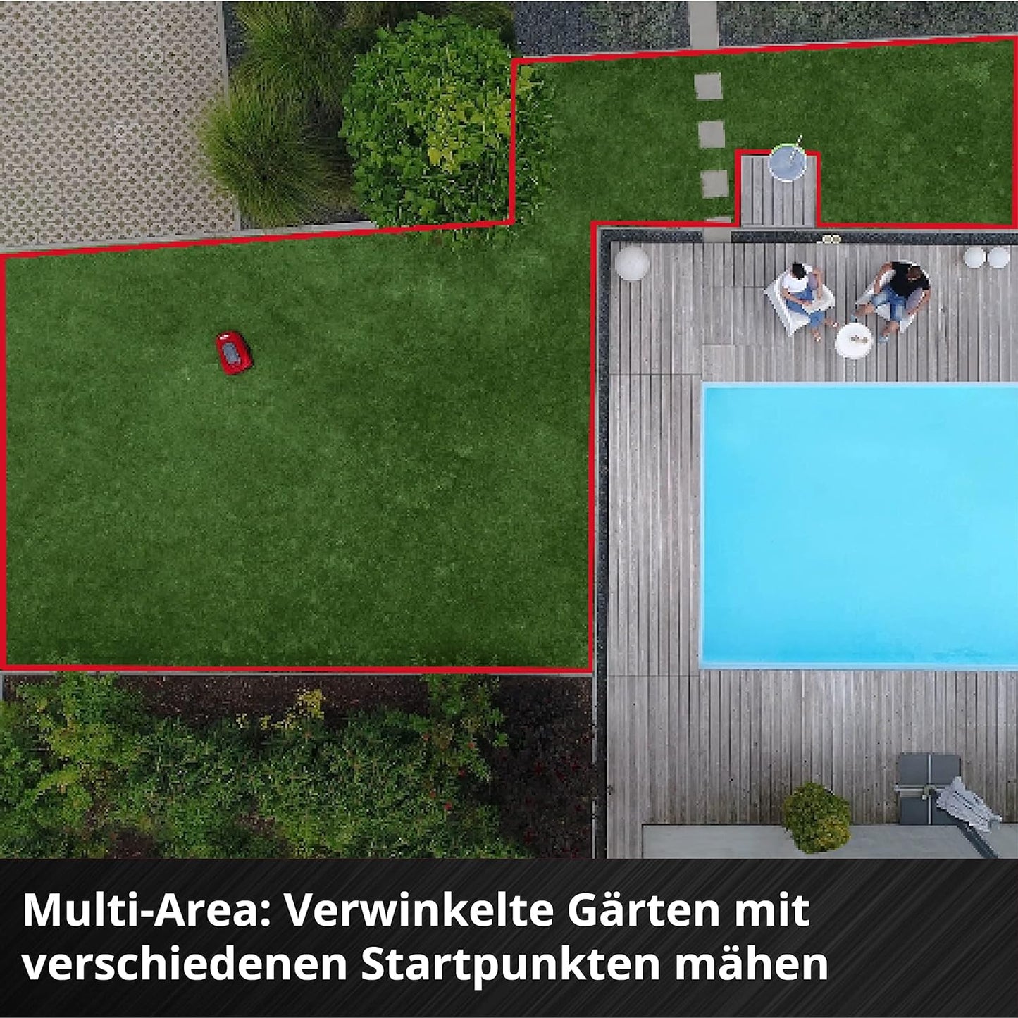 Mähroboter FREELEXO 1200, 1200 m² ; inkl. Installations Kit