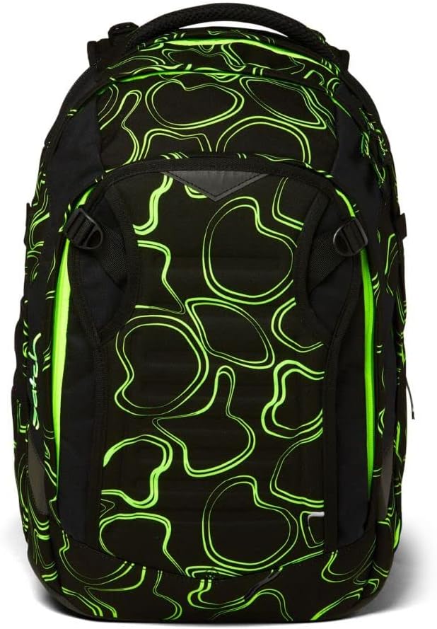 Match Kollektor 7-teiliges Schulrucksack-Set, Green Supreme