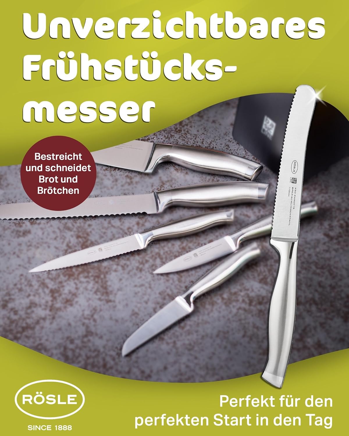 Brotmesser, Frühstücksmesser