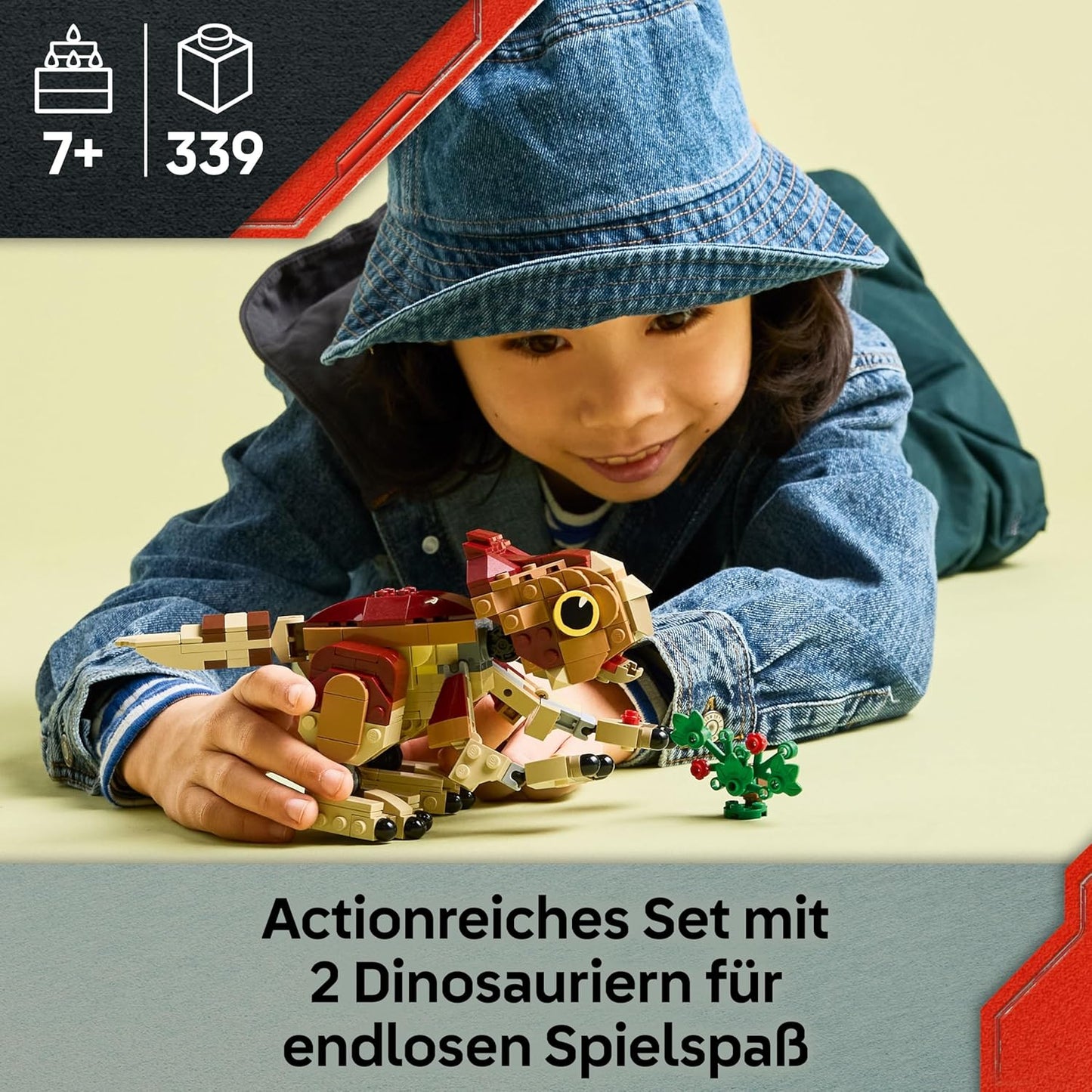 Babydinosaurier Dolores: Aquilops