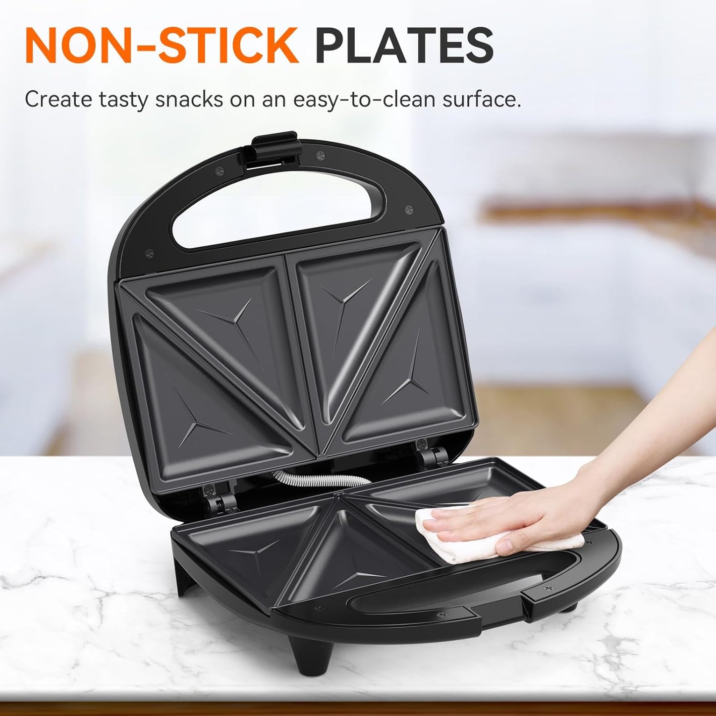 Sandwichtoaster, Triangel Platten