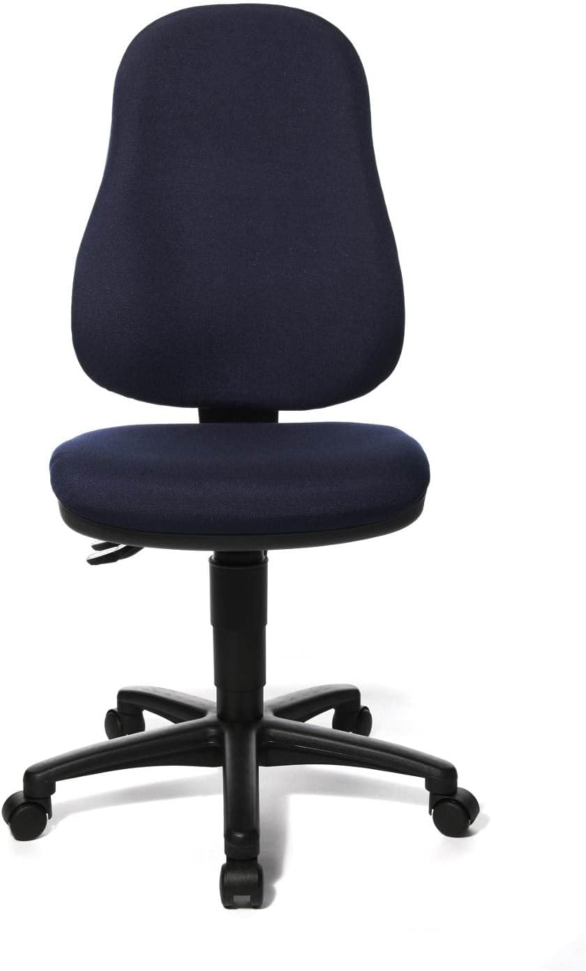 Bürodrehstuhl Point 60 ohne Armlehnen, Dunkelblau