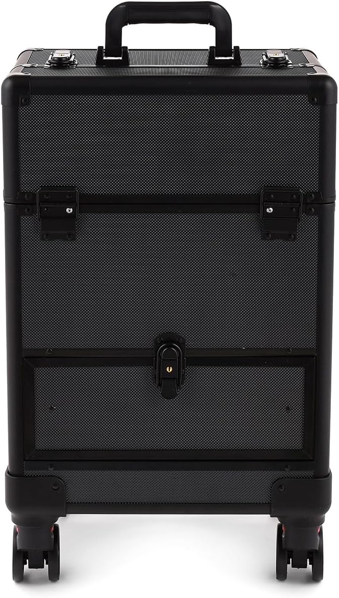 Make-up Rollkoffer, Schwarz V4