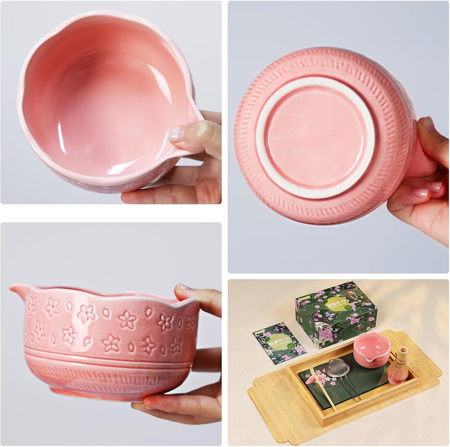 Matcha Tee-Set, Rosa