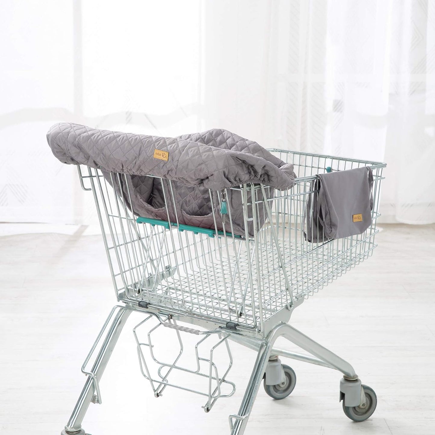 Einkaufswagenschutz mit Tragerucksack