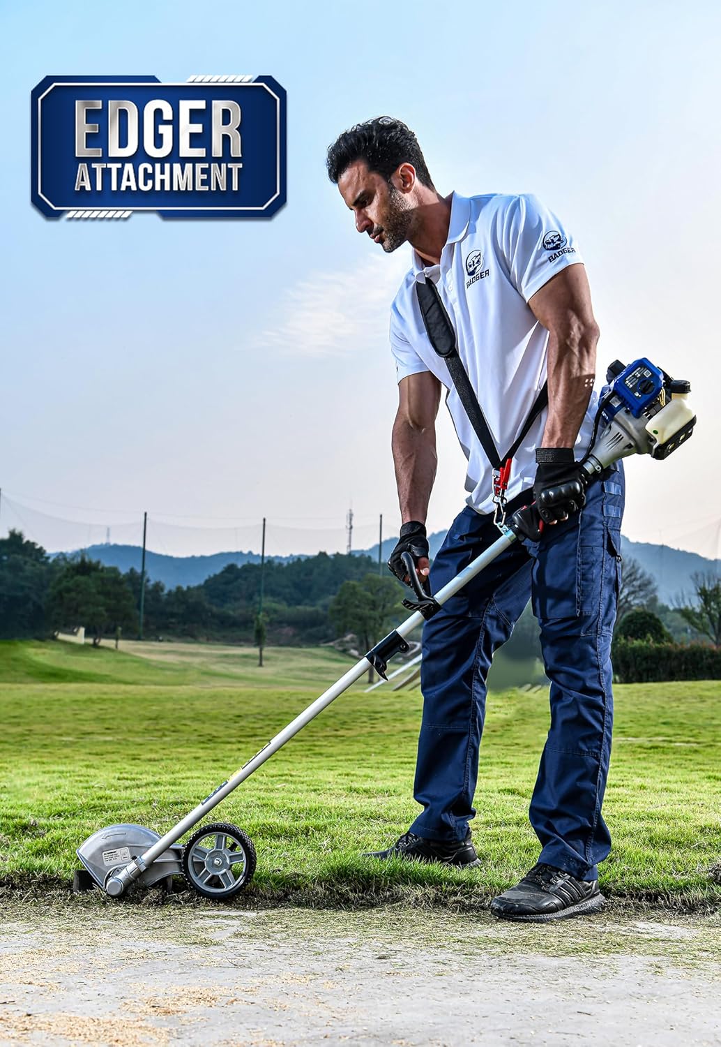 Aufsatz für Power Edger, 22,9 cm (9 Zoll) 2T-Schneidklinge