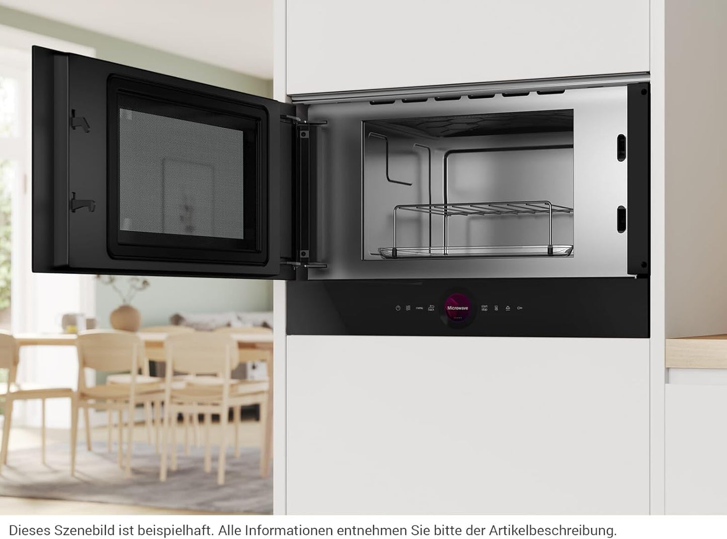 Einbau-Mikrowelle BEL7321B1 mit Grill und AutoPilot 10, Serie 8 Einbau-Mikrowelle mit Grill