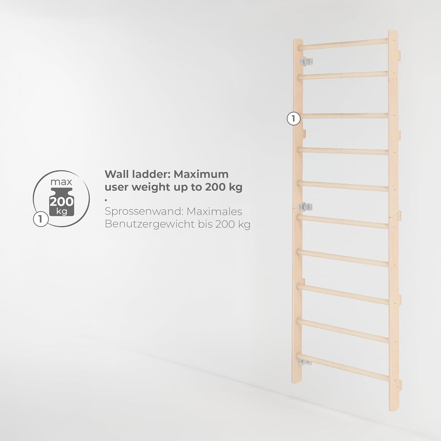 Multifunktionale Sprossenwand, Solo