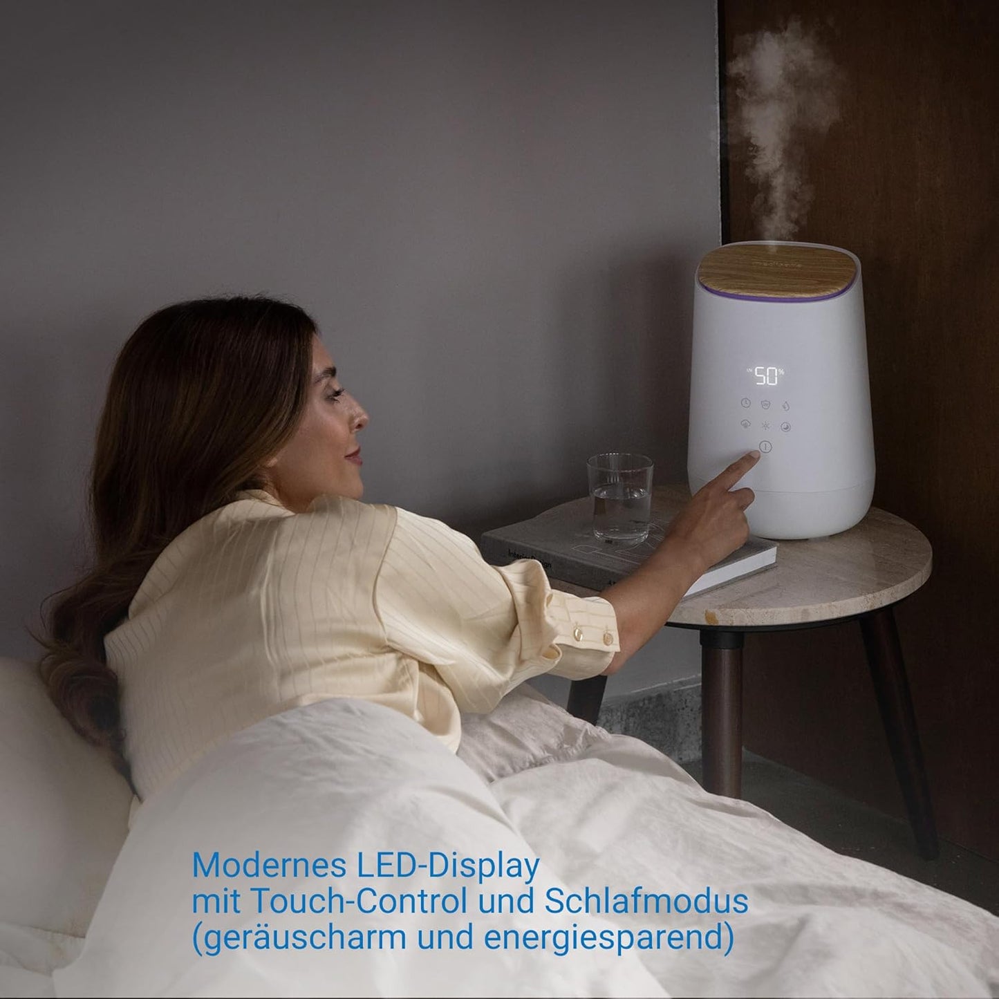 Luftbefeuchter AH680, mit Hygrometer und einstellbarem Zielwert