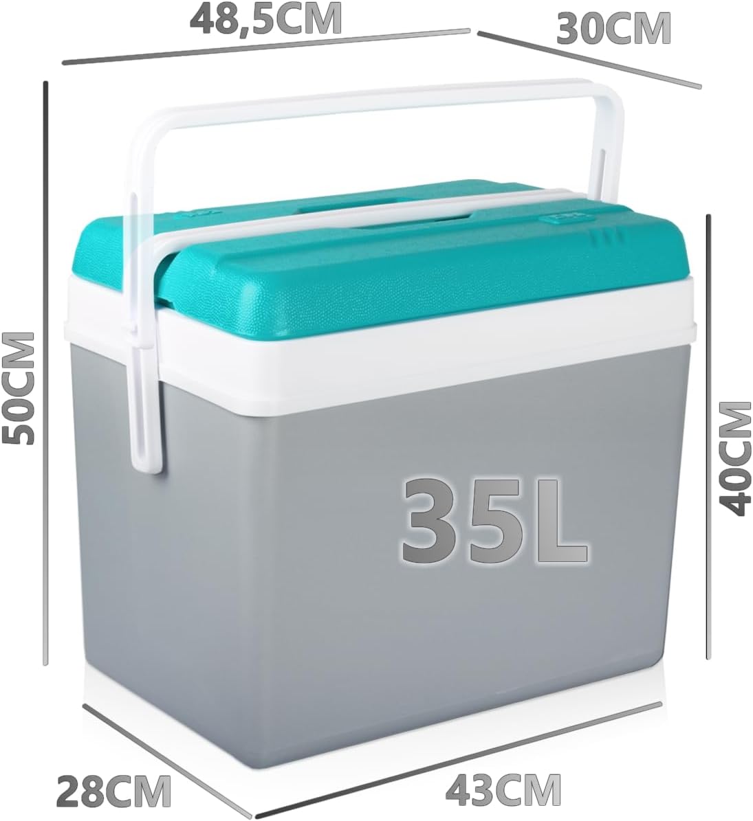 Kühlbox mit 35 Liter, Kühlbox 35L