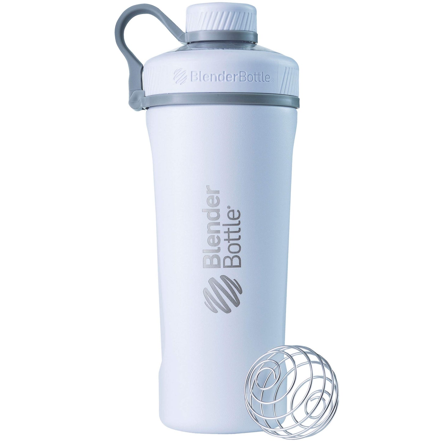 Vakuum-Trinkflasche mit BlenderBall, Edelstahl - 770 ml White