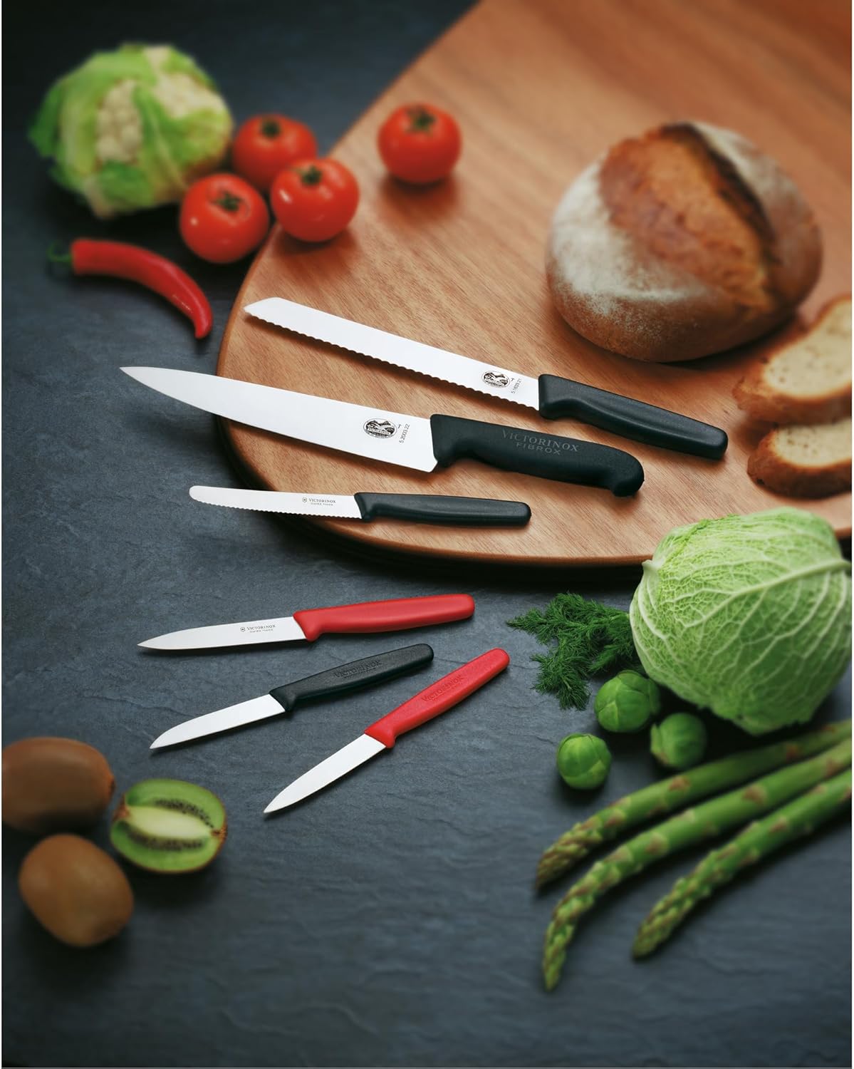 Fibrox Universalmesser 22 cm, 22 Cm – Schwarz