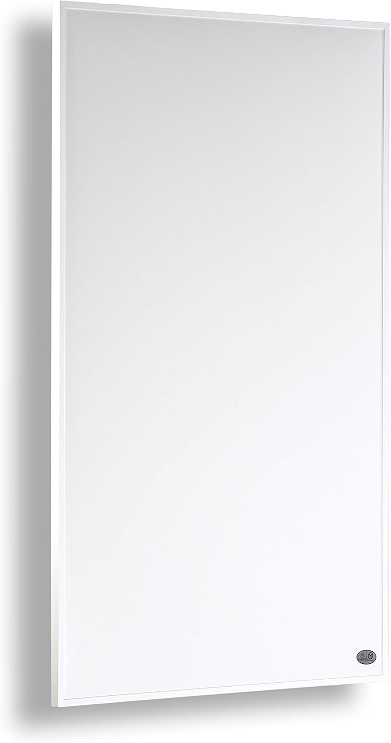 Infrarot-Heizung mit Thermostat, 1000 Weiss