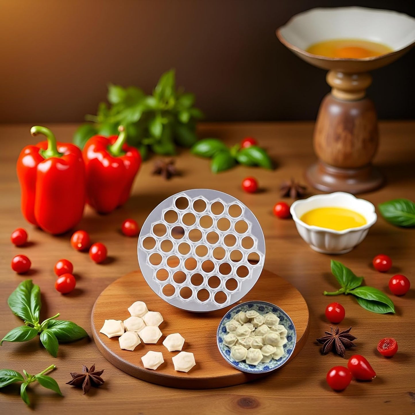 Ravioli-Knödelform mit 37 Löchern