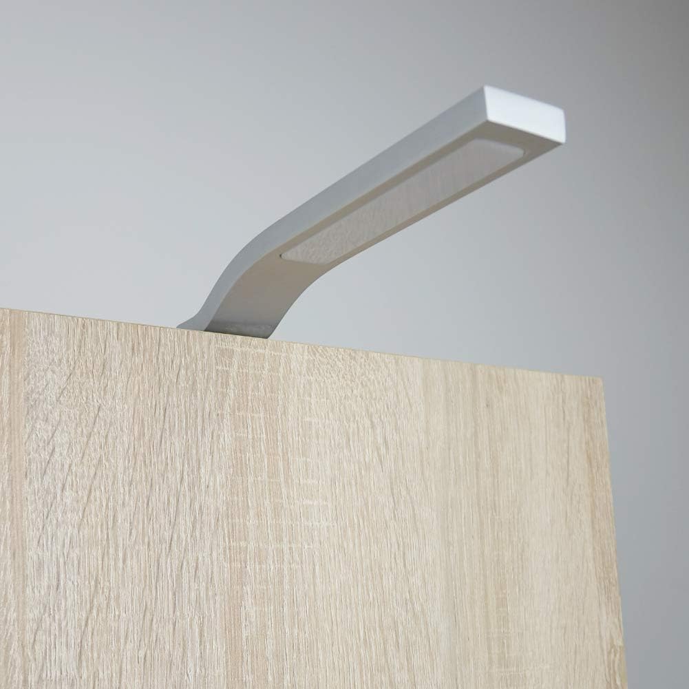 2-teiliges LED Aufbauleuchte, Schrankbeleuchtung-Set, 2er Set Alu Eloxiert Neutralweiss