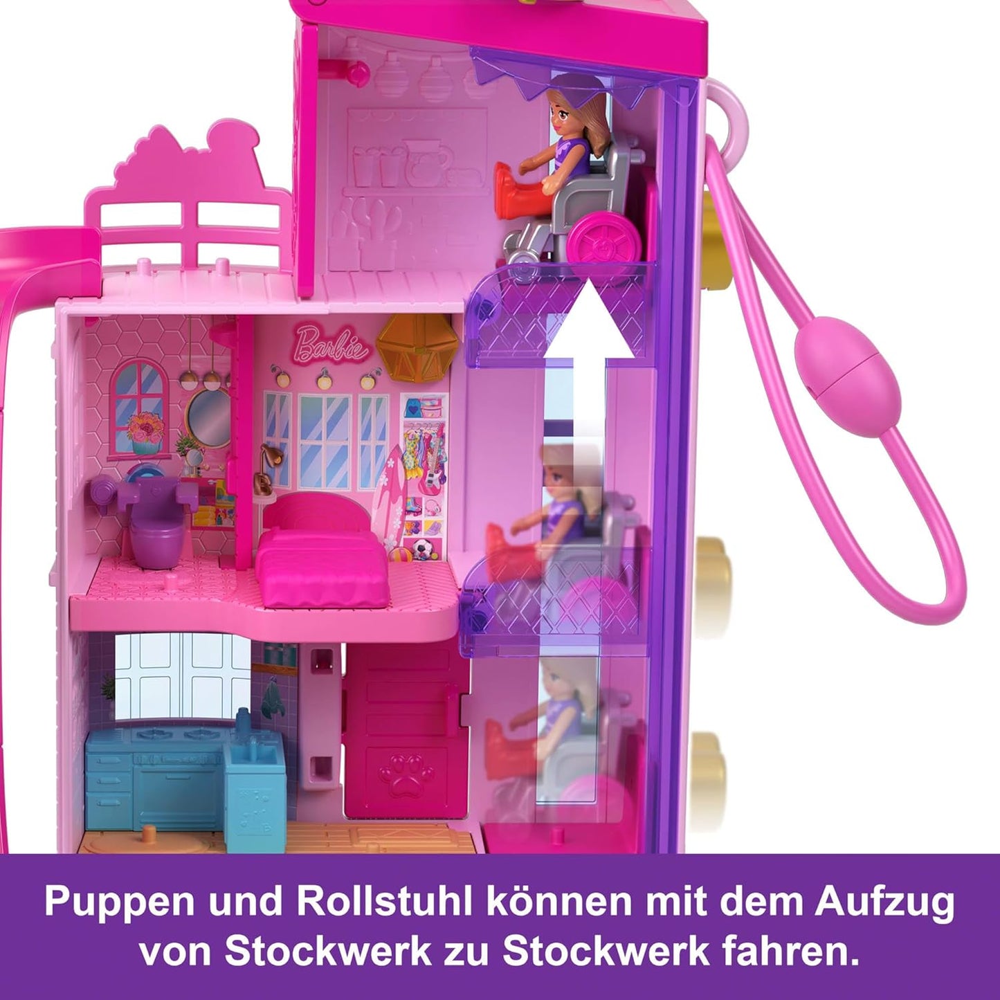 Barbie Traumvilla mit Aufzug & Pool, Barbie-traumvilla