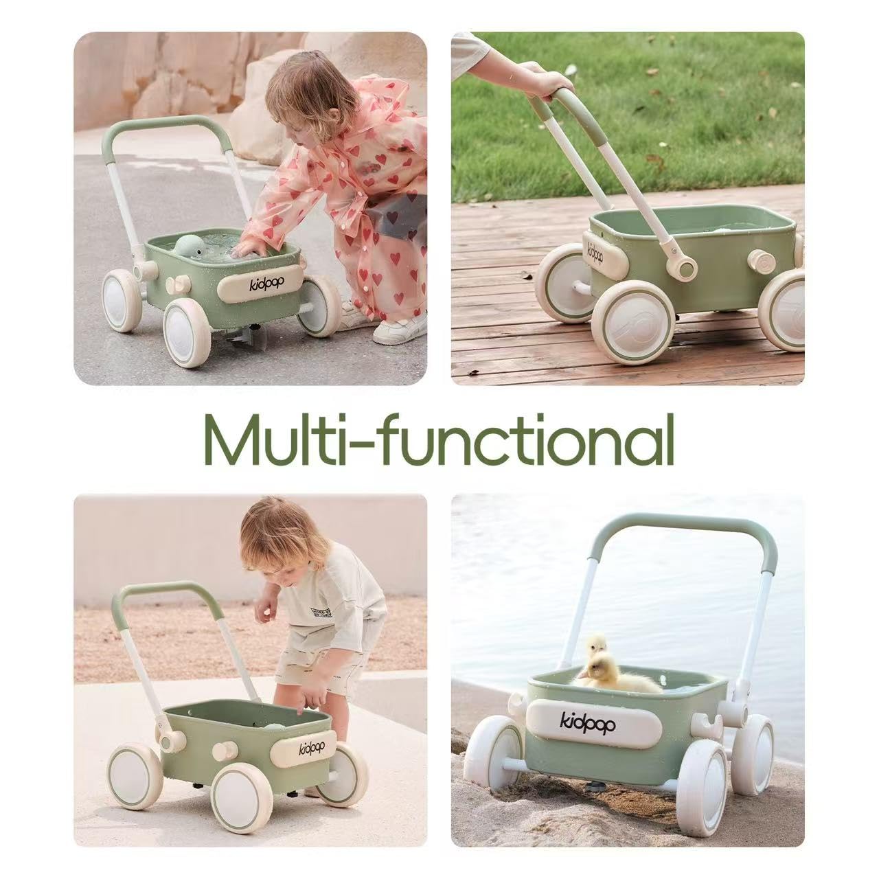 2-in-1 Lauflernwagen, Blau