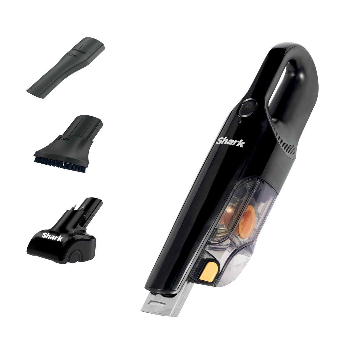 Kabelloser Handstaubsauger, 10 Minuten Laufzeit + 0.45l Schwarz-gelb
