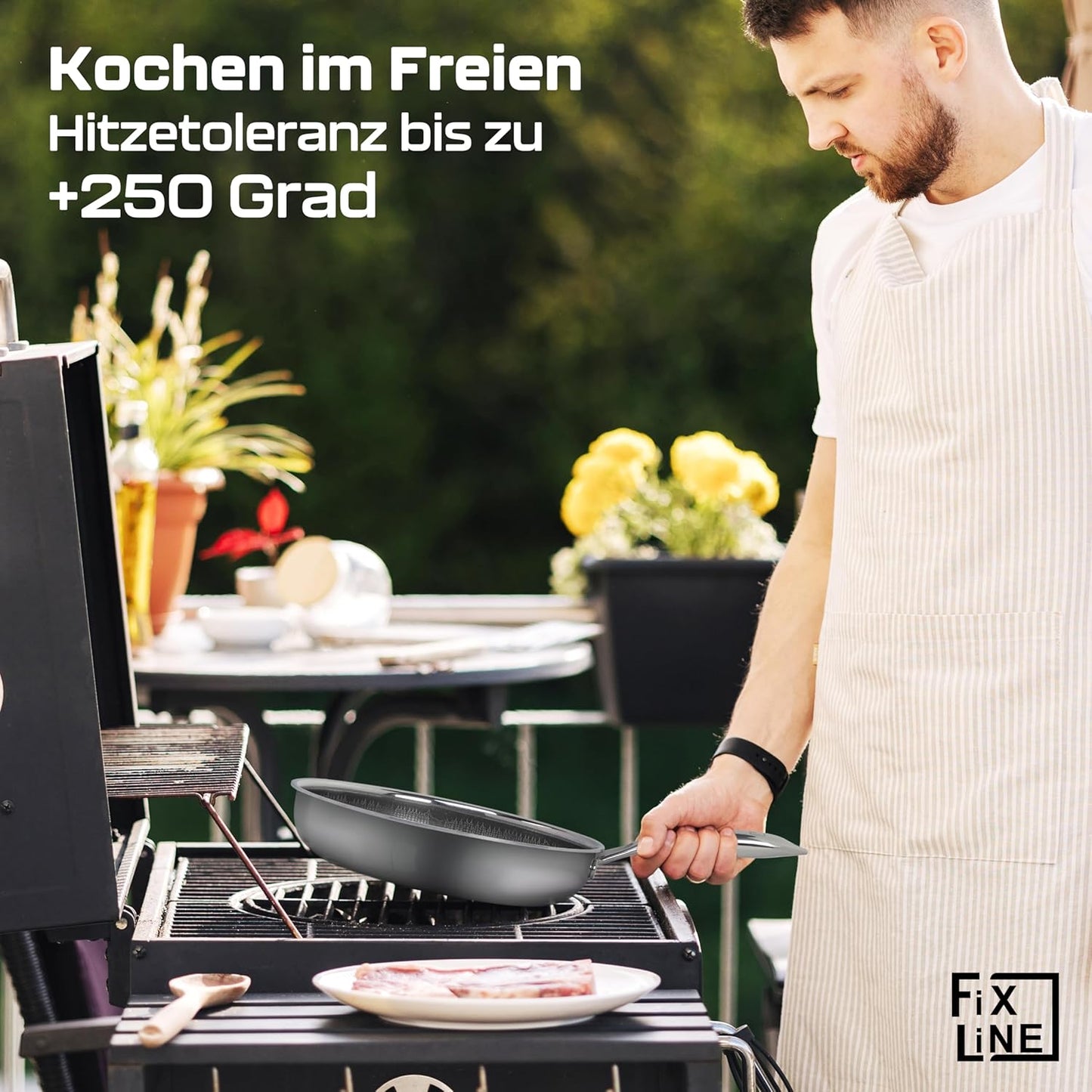 Black Forest Bratpfanne, Kratzfeste Pfanne / 28cm I Black