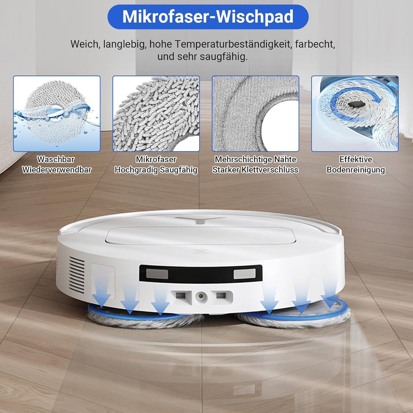 Zubehörset für Ecovacs Deebot T50 Max Pro, Grösse: kompatibel mit Ecovacs T50 Max Pro