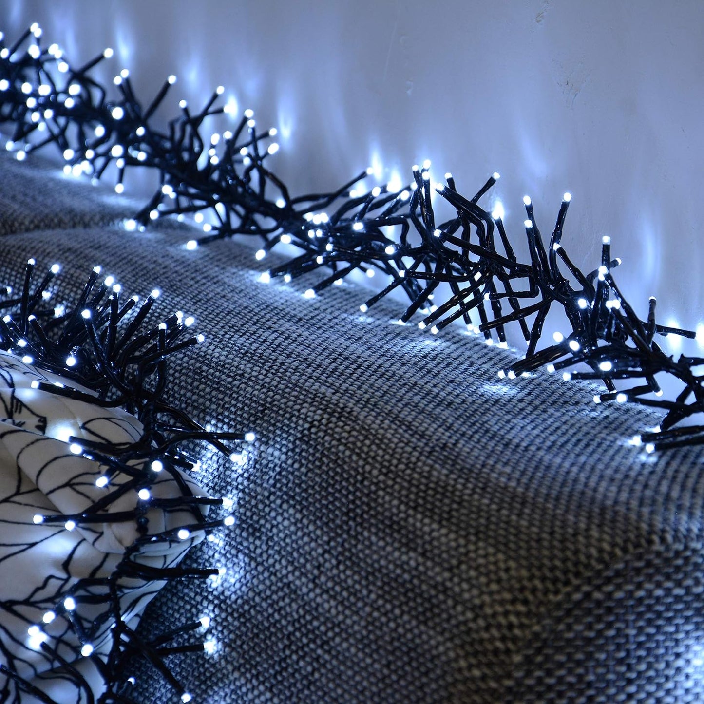 LED Büschellichterkette mit 8 Programmen und 1152 LEDs, 1152LED - 8,5m
