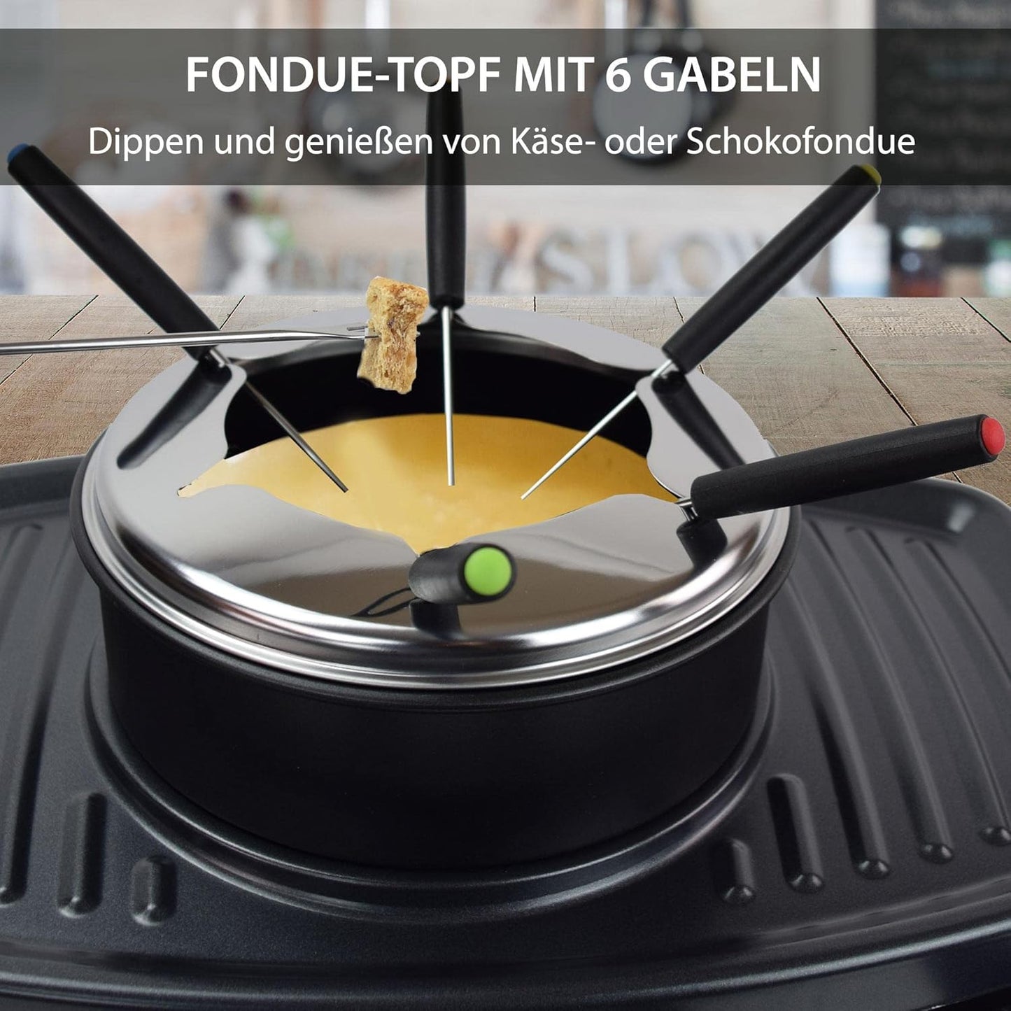 Raclette und Fondue-Set