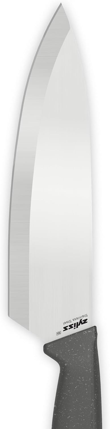 Classic Küchenmesser-Set mit Klingenschutz (Koch- & Santokumesser)