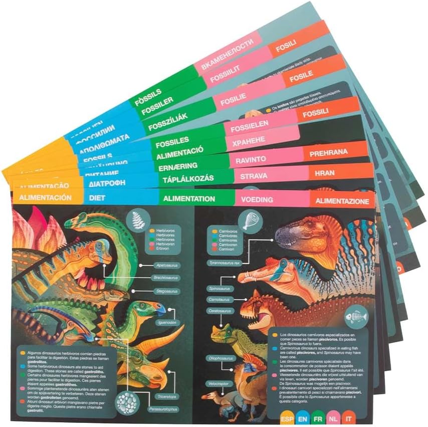 Magnetspiel Dinosaurier