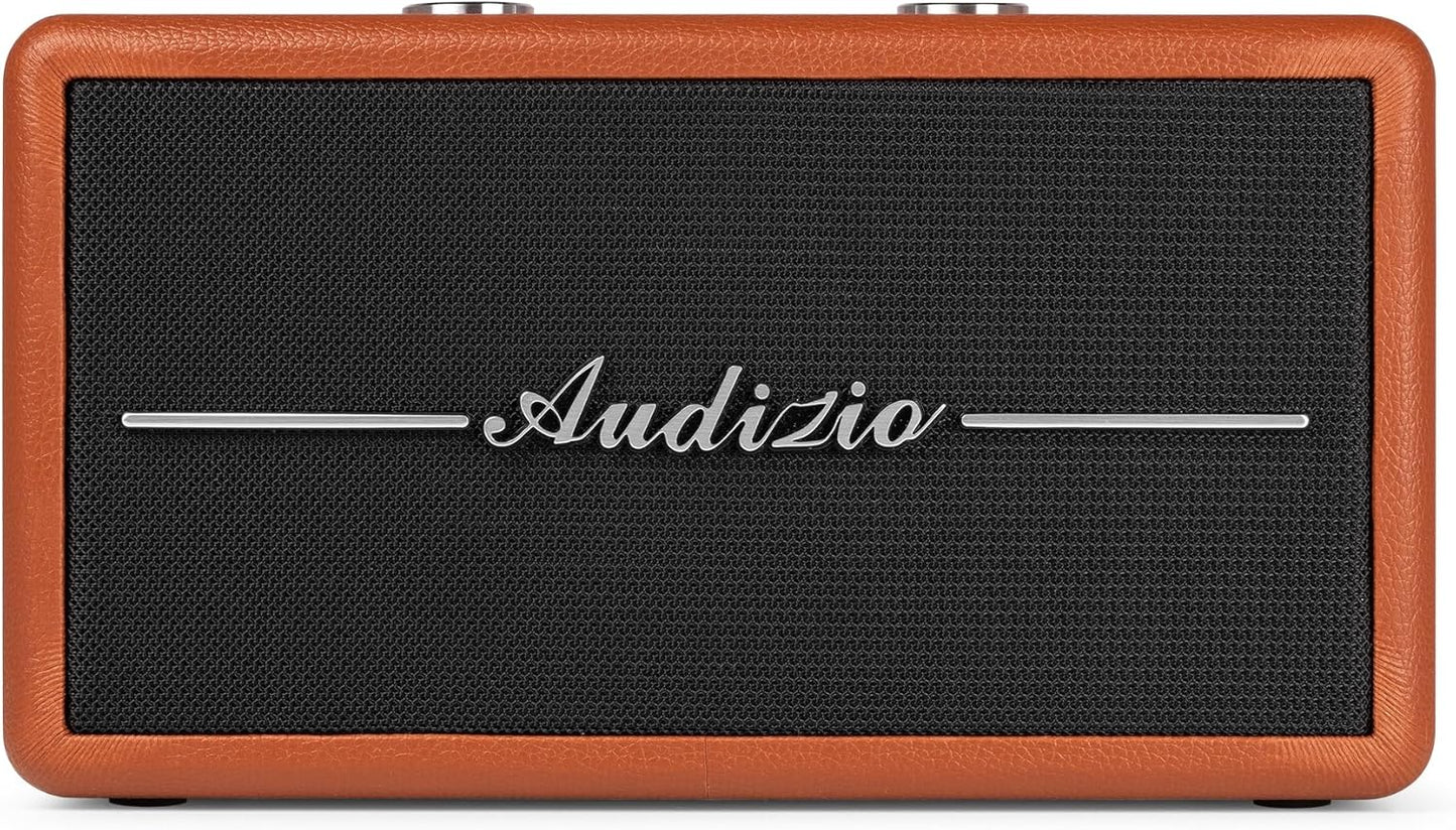 Leder Vintage DAB+ Radio, Braun