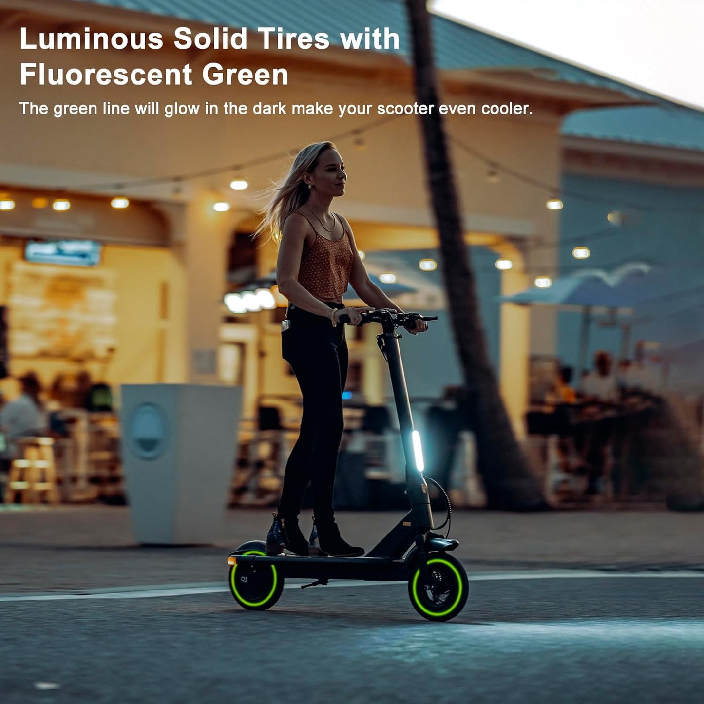 E-Scooter Reifen, Grün