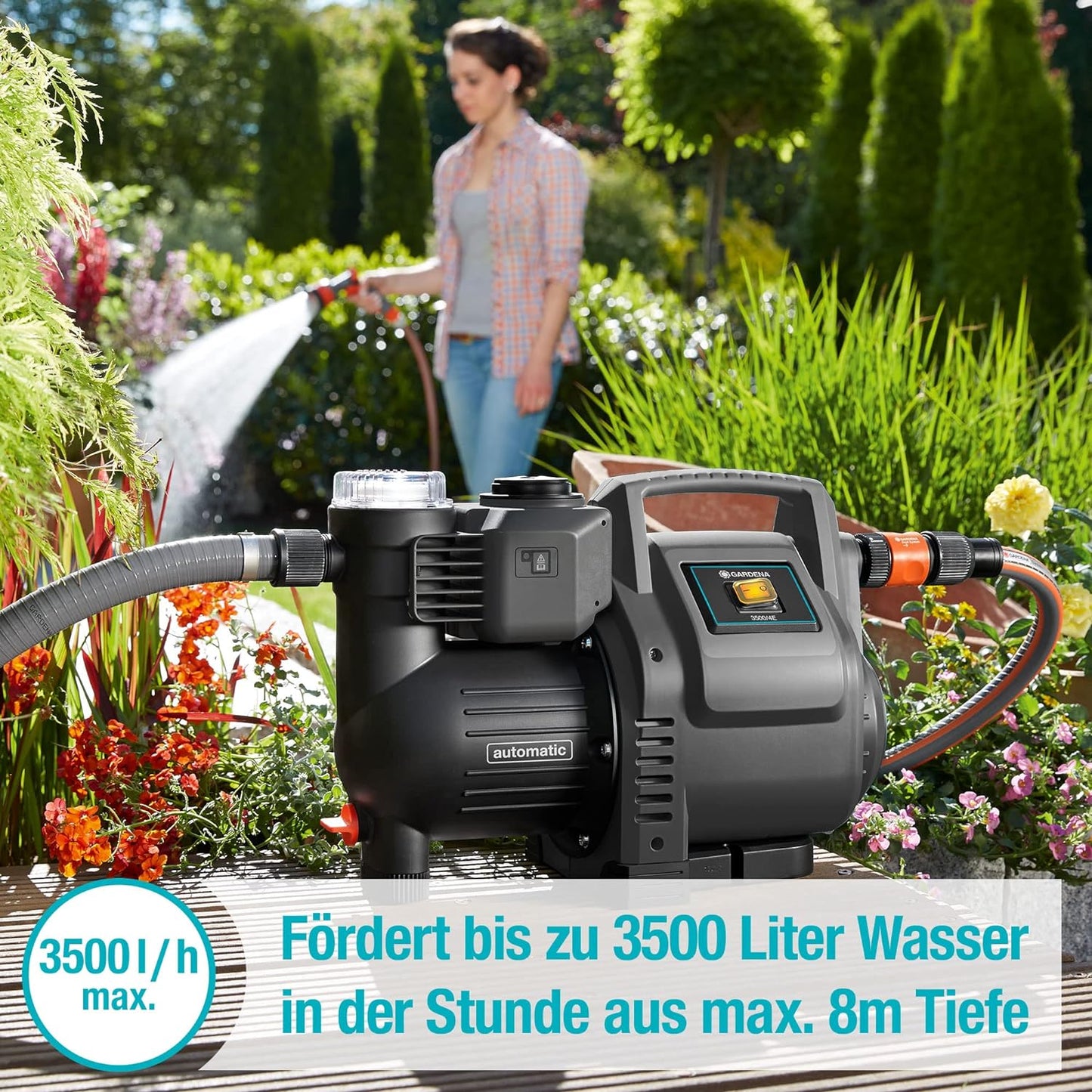 Hauswasserpumpe 3500/4E