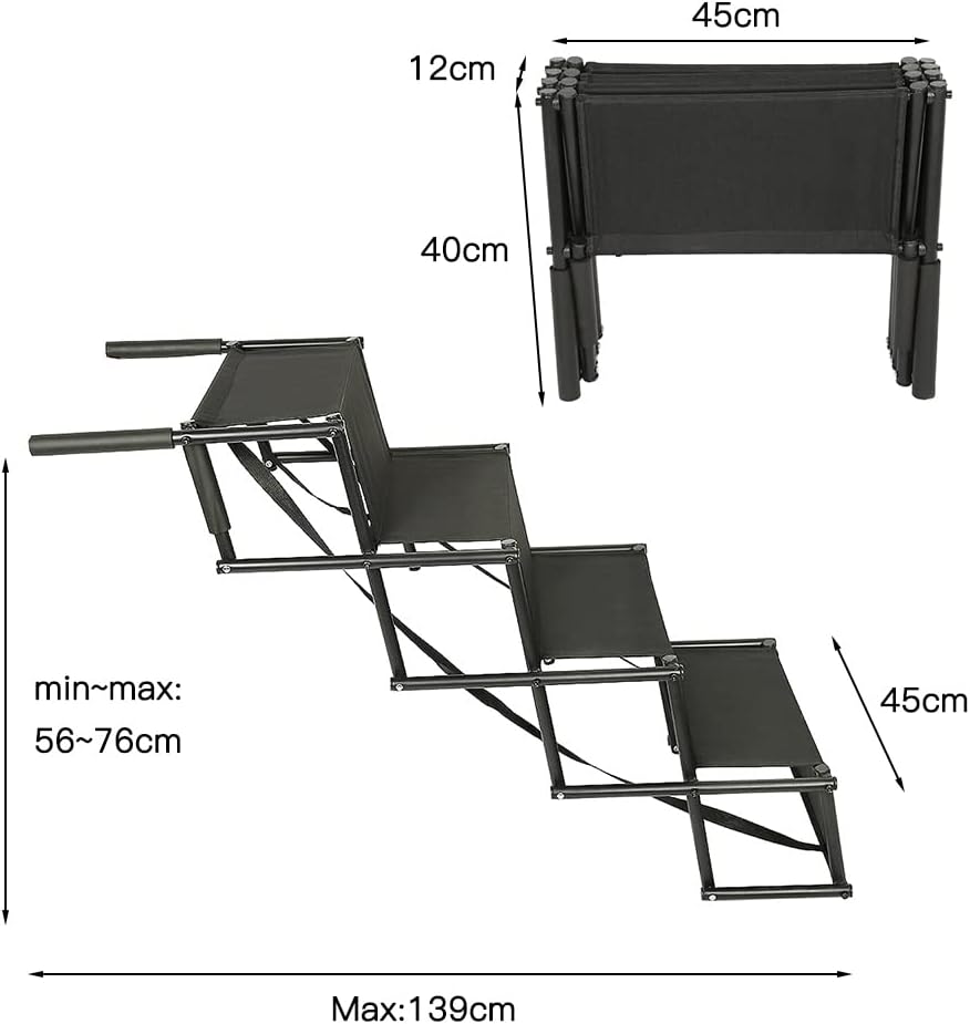 Faltbare Hundetreppe