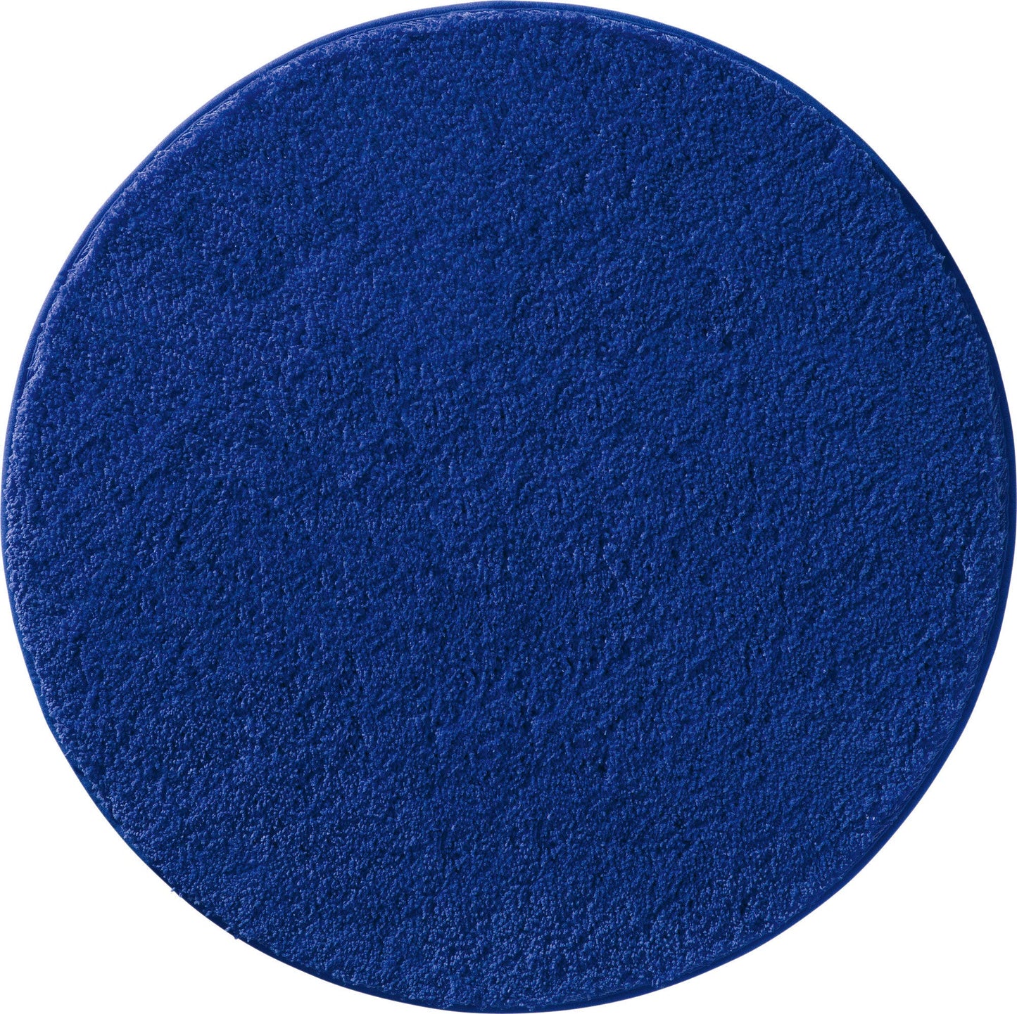 Badematte Rhodos, Royalblau Badematte - rund: 90 cm Ø