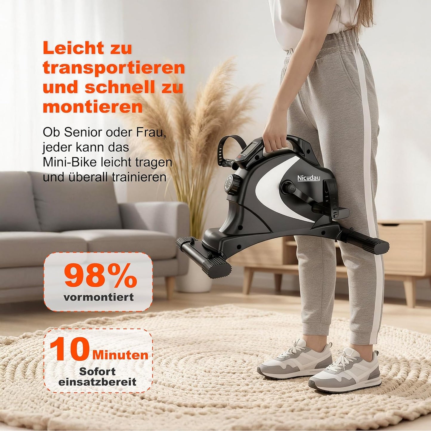 Pedaltrainer für Arm und Bein