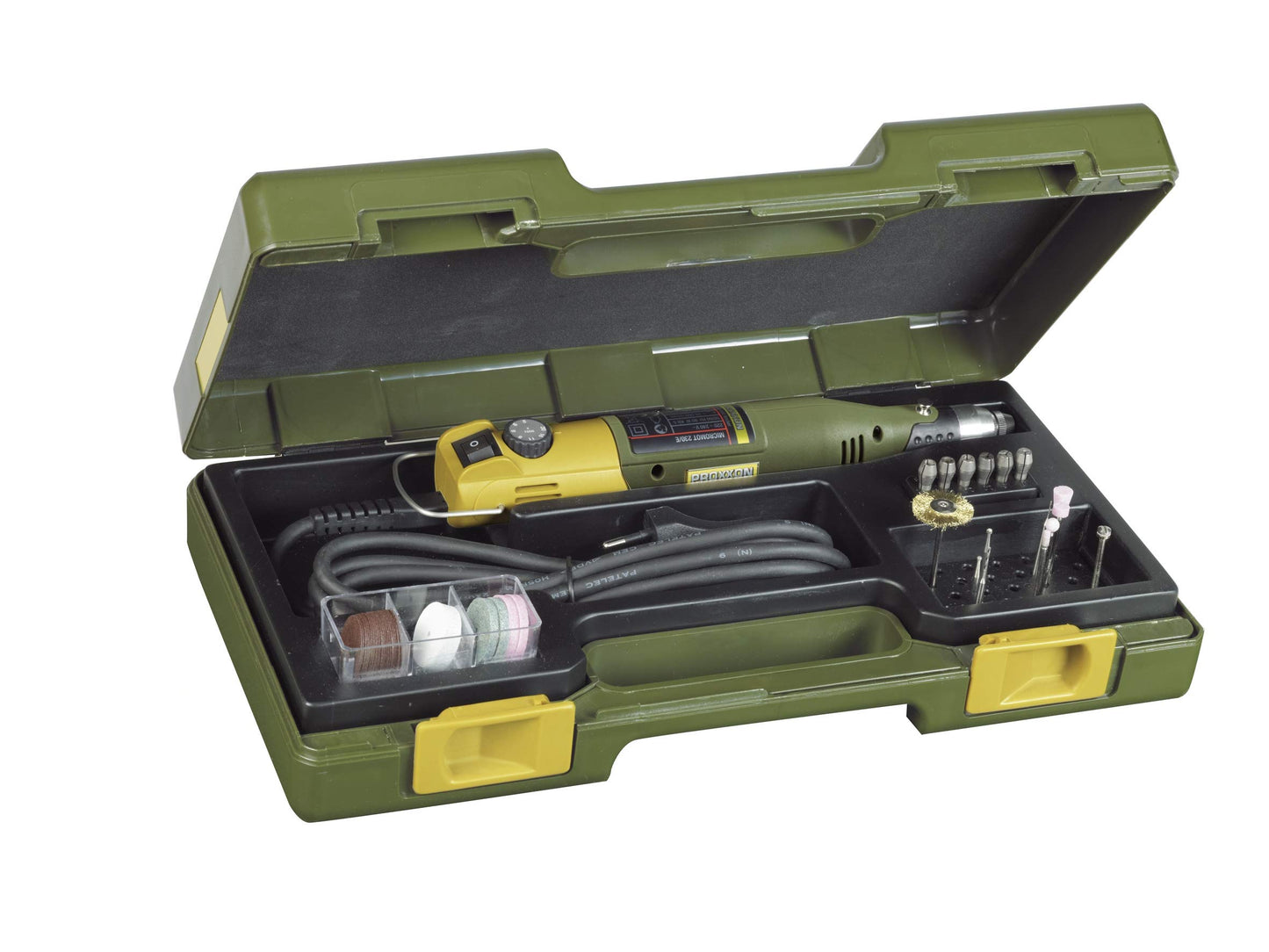 Bohr-/Fräsgerät Micromot 230/E Set, inkl. 34 Werkzeugen