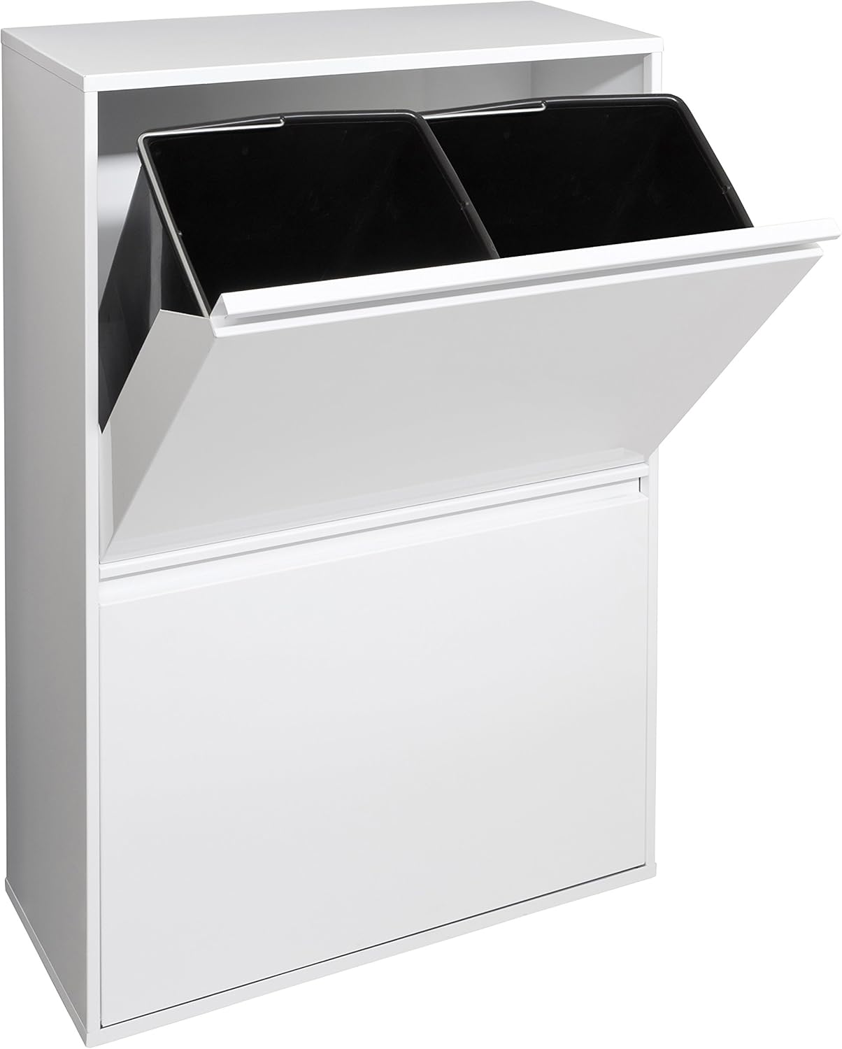 Basic CR604-B Mülltrennsystem, Abfalleimer - Weiss