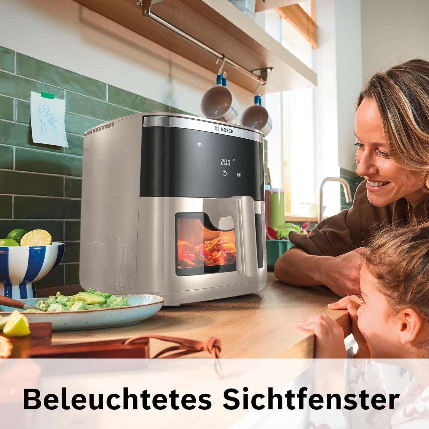 Heissluftfritteuse Serie 6, MAF671C0, Beige