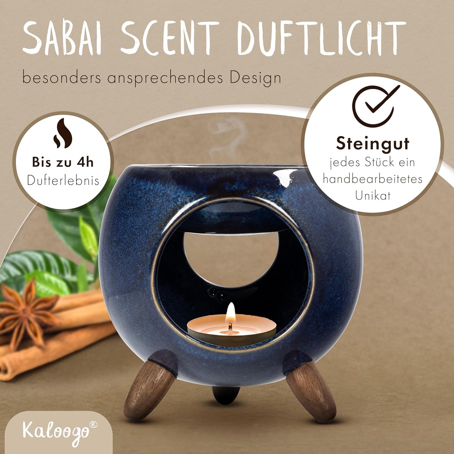 Sabai Scent Duftlampe, Ozeanblau