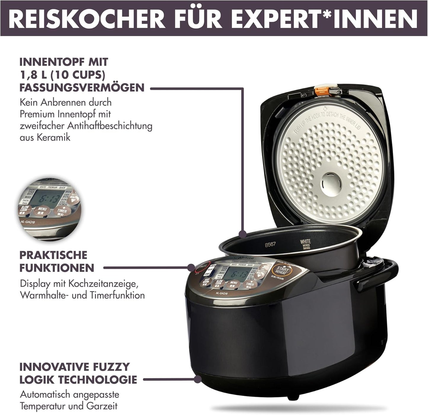 Reiskocher NL-GAQ18