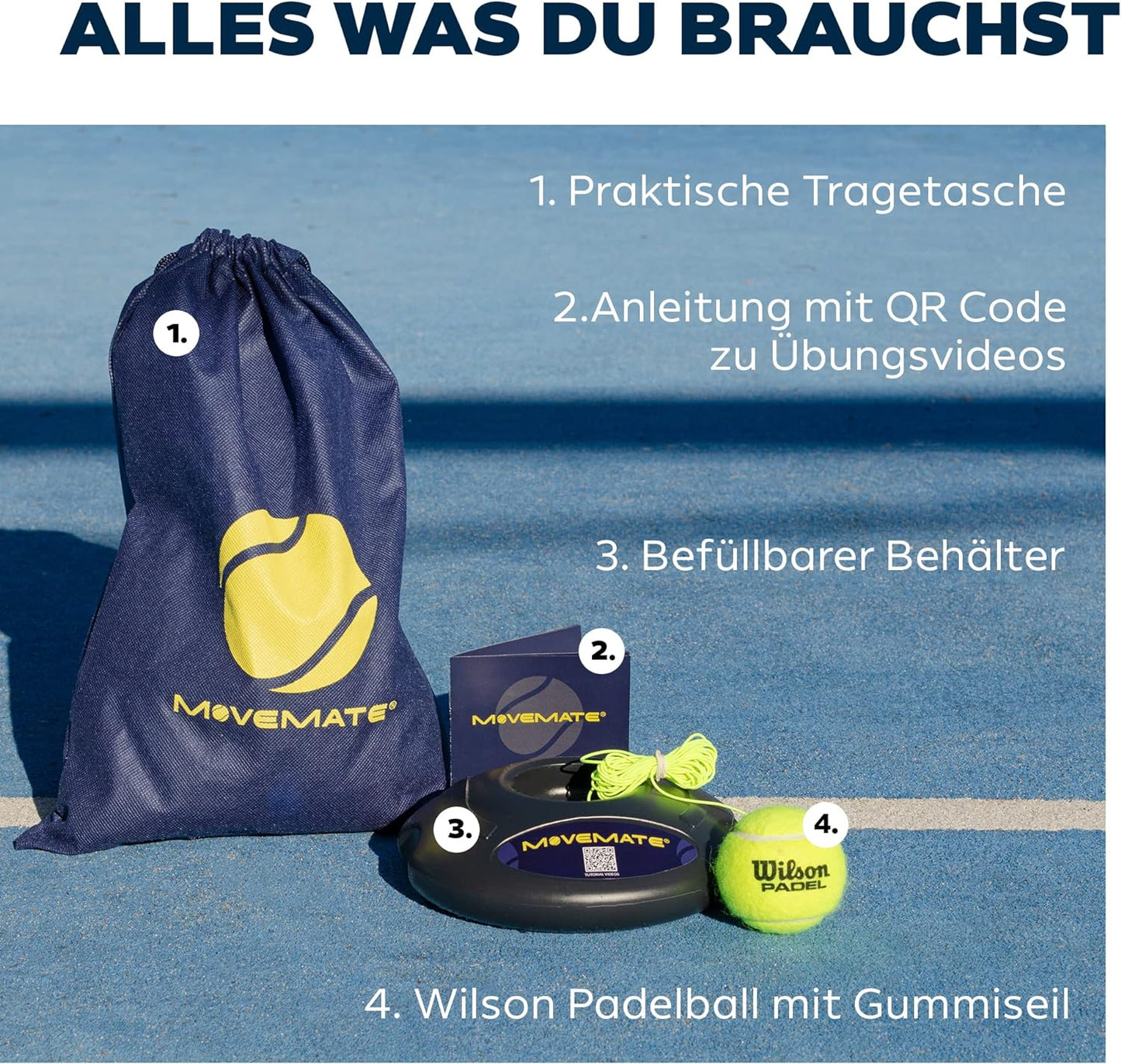 Padel-Trainer Set