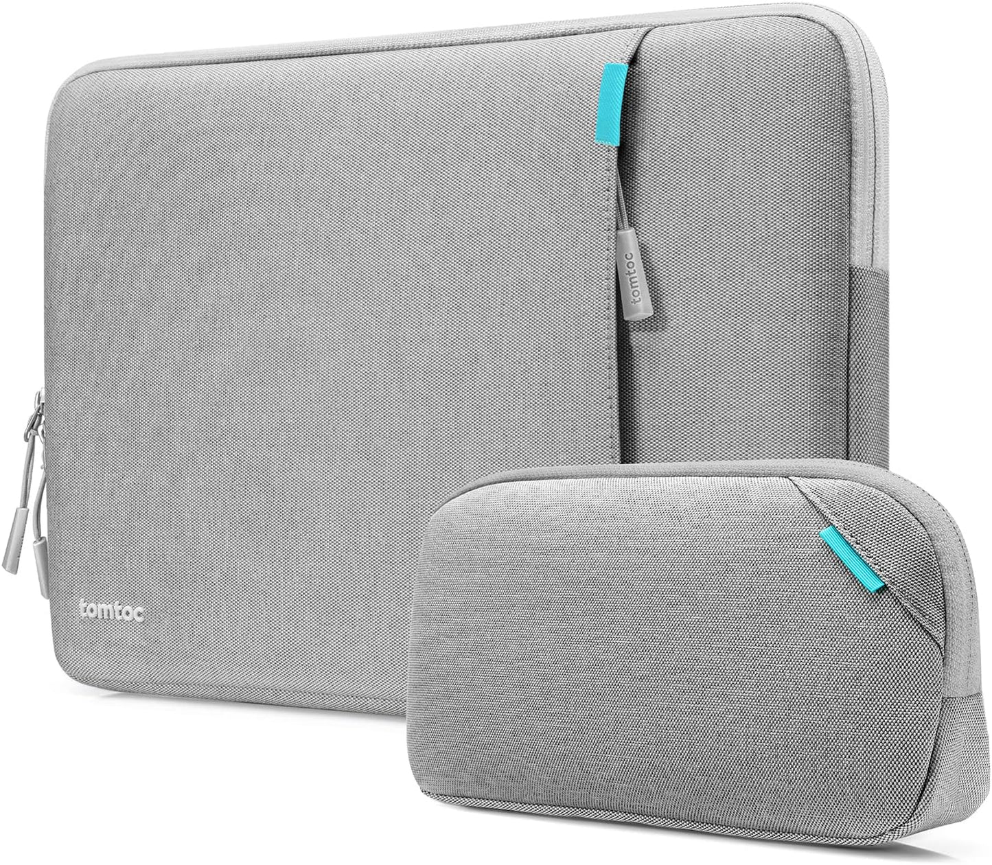 360° Laptophülle für 13", 13 Zoll für MacBook Air/Pro Hellgrau