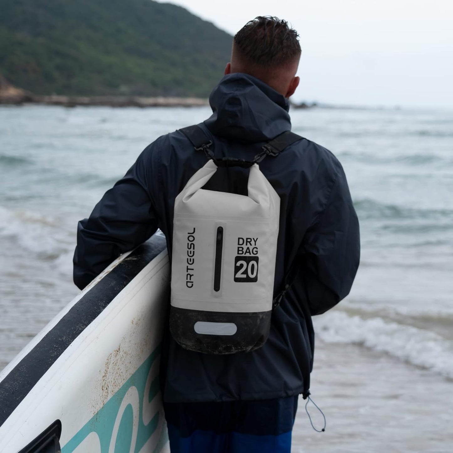 Dry Bag, Grau 30L